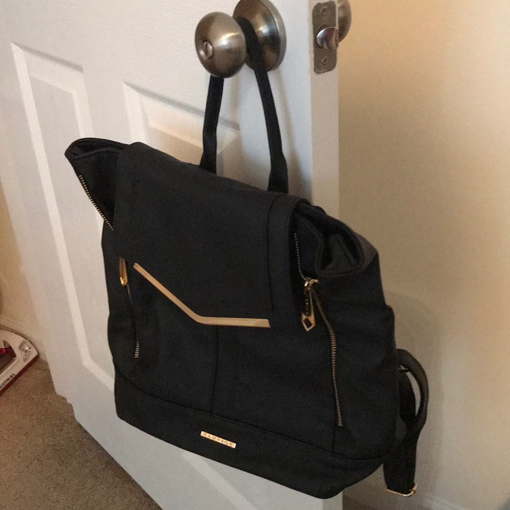 Black Backpack Purse - Picture 2 of 8